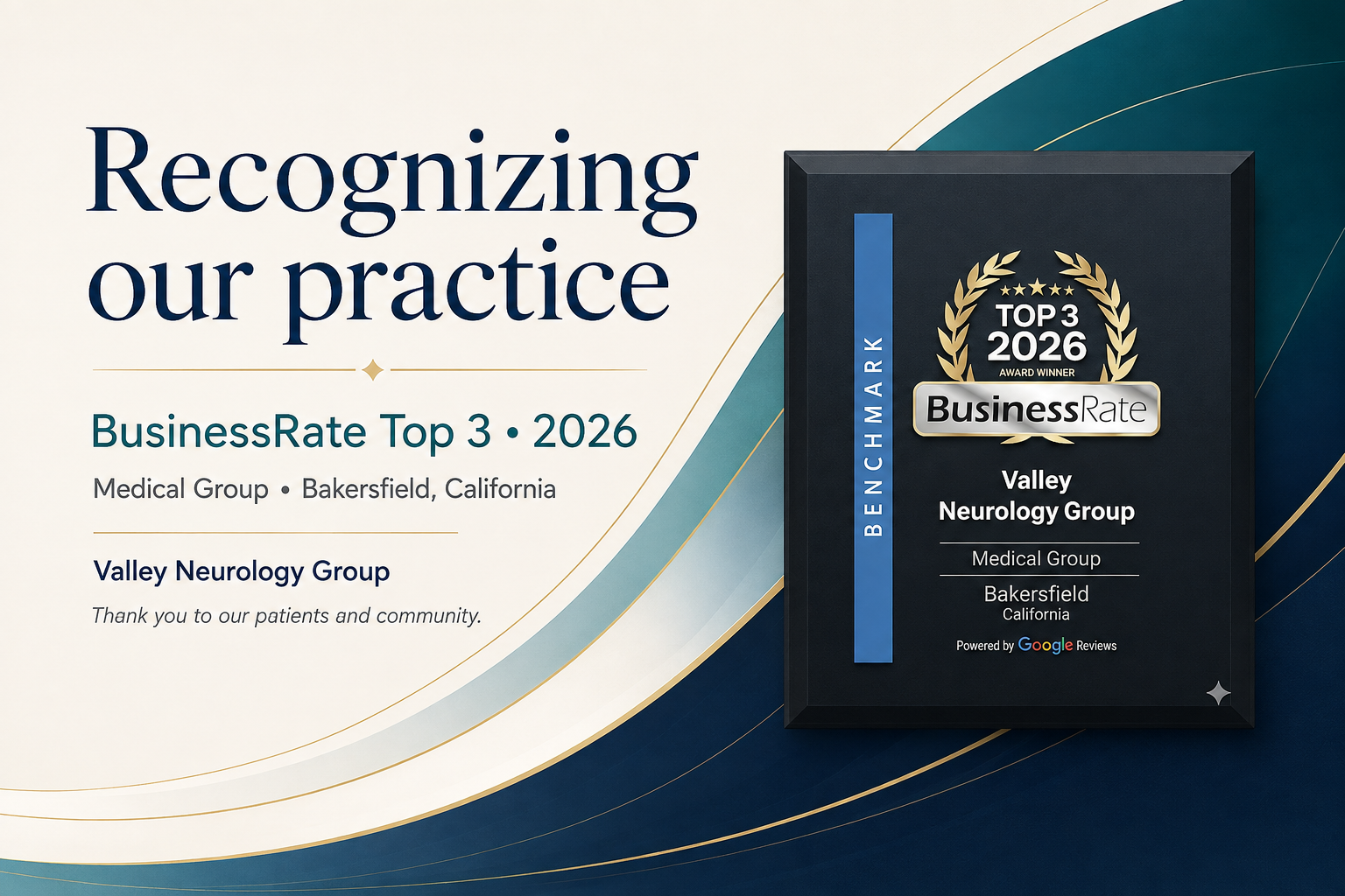 Valley Neurology Group — BusinessRate Top 3 2026, Medical Group, Bakersfield